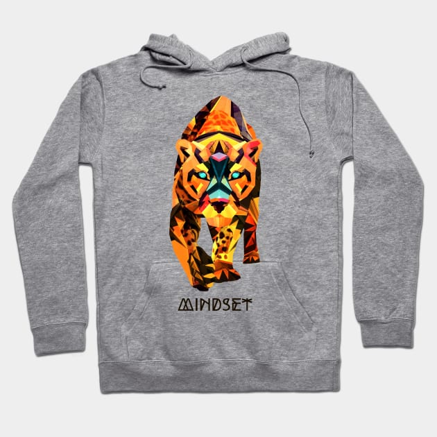 Mindset Tiger Hoodie by Handy Unicorn